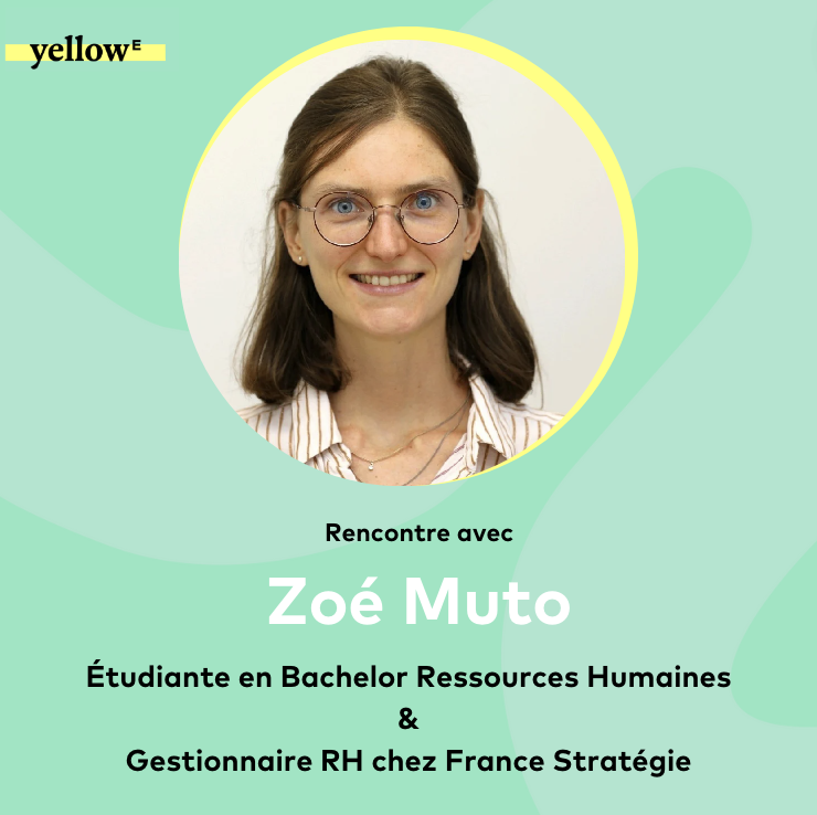 Zoé Muto, étudiante chez yellowE en Bachelor ressources humaines